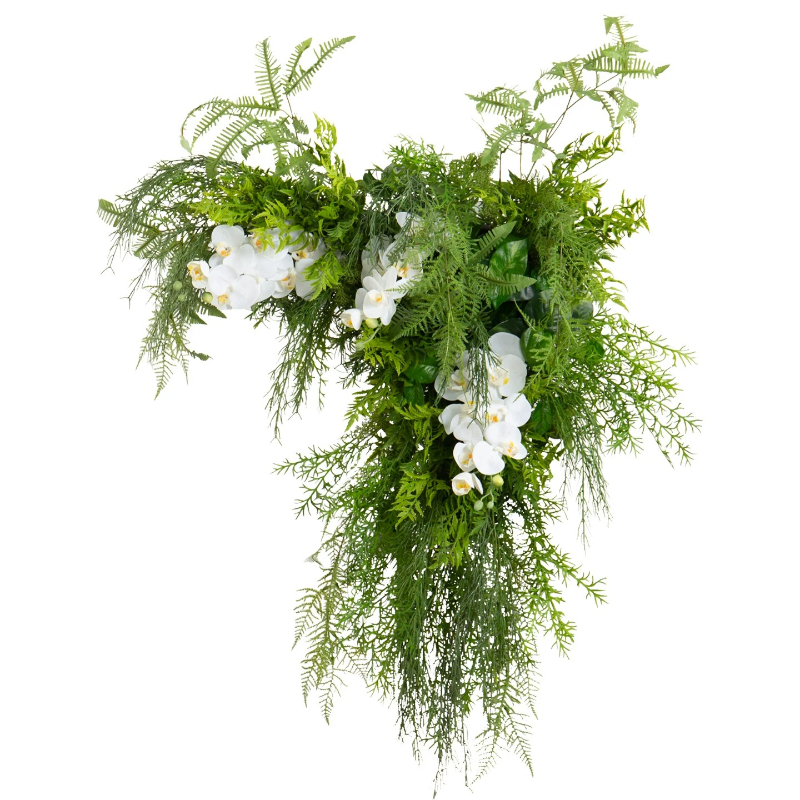 Baby Clothing Stores - Decorazione da parete con fiori artificiali