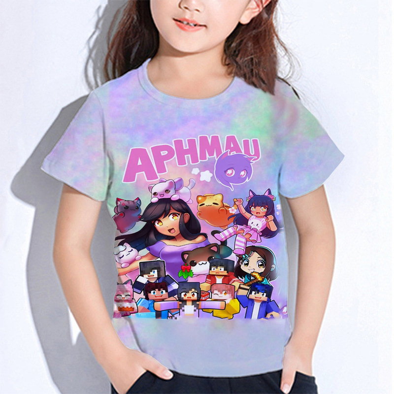 Baby Clothing Deals - Aphmau Meows Cat magliette Cartoon Baby