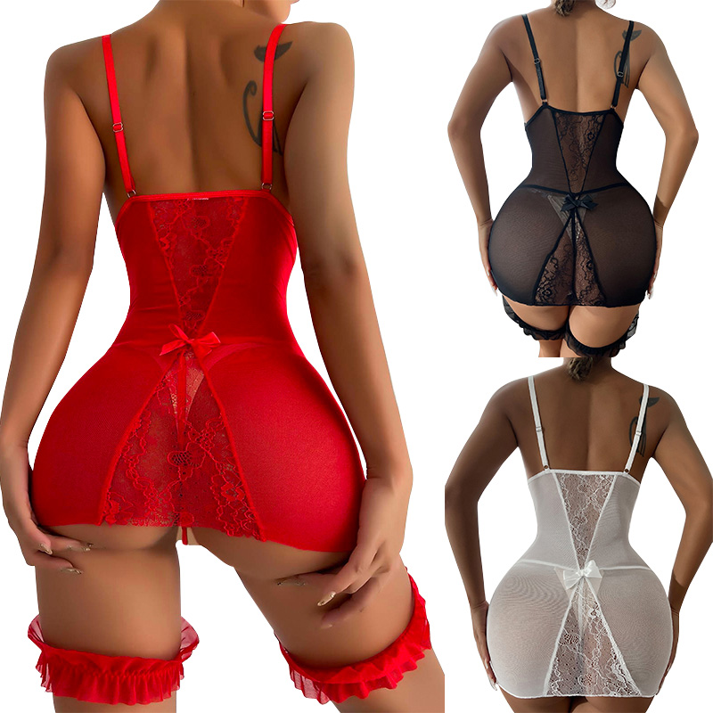 Baby Clothing Model - Intimo sexy per donna Reggiseno trasparente