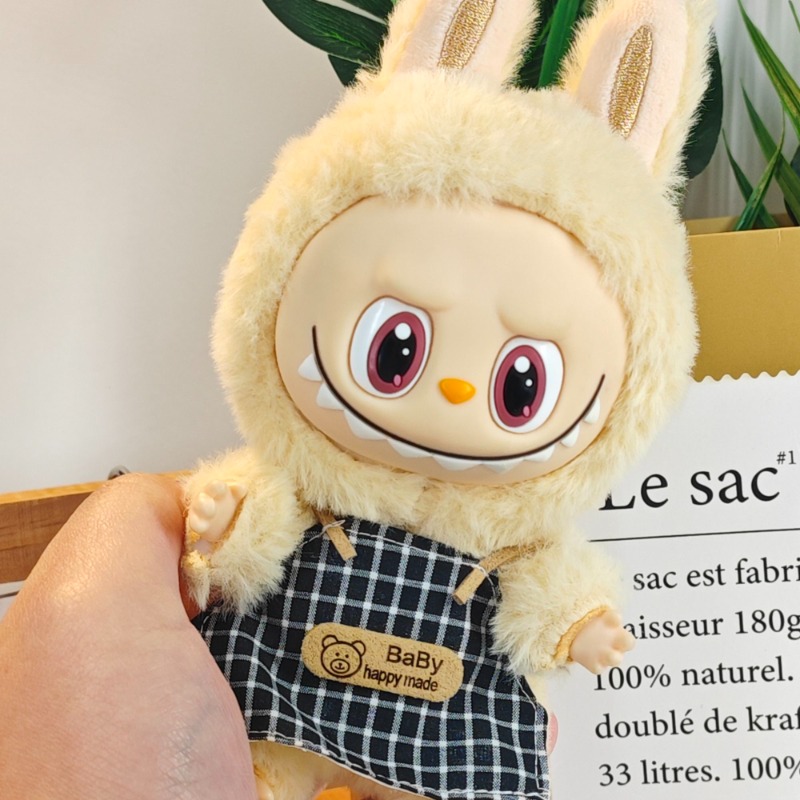 Per 17 cm Labubu peluche cucin - Baby Clothing Model recensione e prezzo