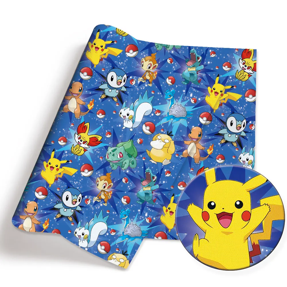 Pokemon Cartoon Fabric140 * 50 - Baby Clothing Model recensione e prezzo
